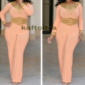 Gorgeous peach jumpsuit